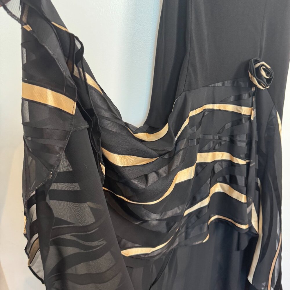 Vintage JOSEPH RIBKOFF Party Dress - Size 12 - Picture 13 of 16
